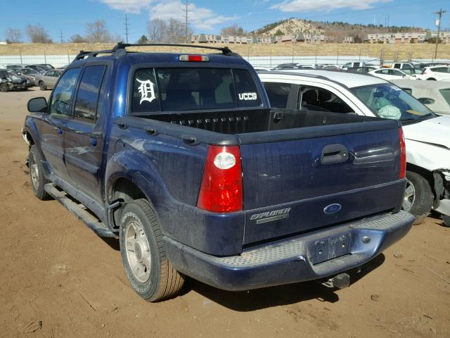 1FMZU77K34UA21785 - 2004 FORD EXPLORER S BLUE photo 3