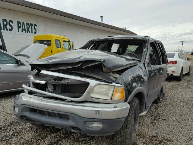 1FMPU18L4XLC02805 - 1999 FORD EXPEDITION BLACK photo 2