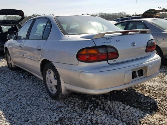 1G1NE52J616227629 - 2001 CHEVROLET MALIBU LS Gümüş foto 3