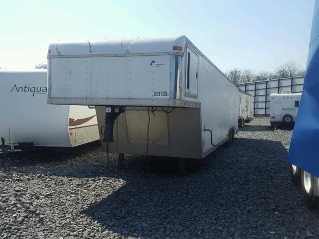 4FPW540334G082214 - 2004 PACE TRAILER WHITE photo 2