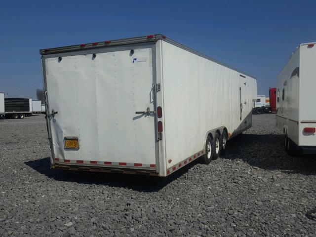 4FPW540334G082214 - 2004 PACE TRAILER WHITE photo 4