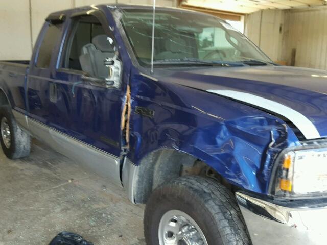 1FTNX21P33EB84866 - 2003 FORD F250 SUPER BLUE photo 9