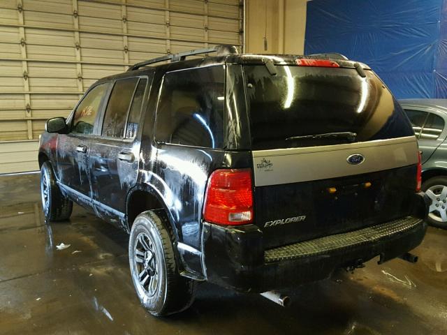 1FMZU72K53ZA65926 - 2003 FORD EXPLORER X BLACK photo 3