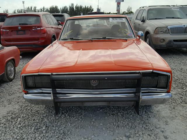 7108030 - 1967 DODGE COUPE ORANGE photo 10