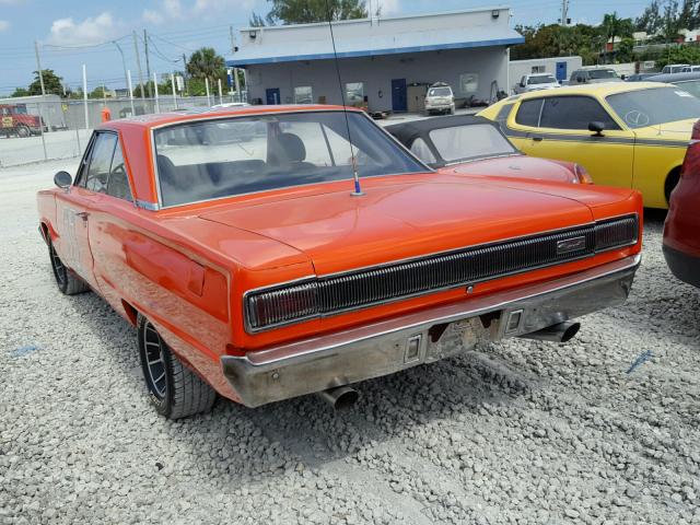 7108030 - 1967 DODGE COUPE ORANGE photo 3