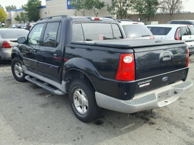 1FMZU67E72UD42939 - 2002 FORD EXPLORER S BLACK photo 3