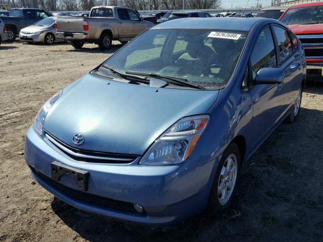 JTDKB20U367059688 - 2006 TOYOTA PRIUS BLUE photo 2