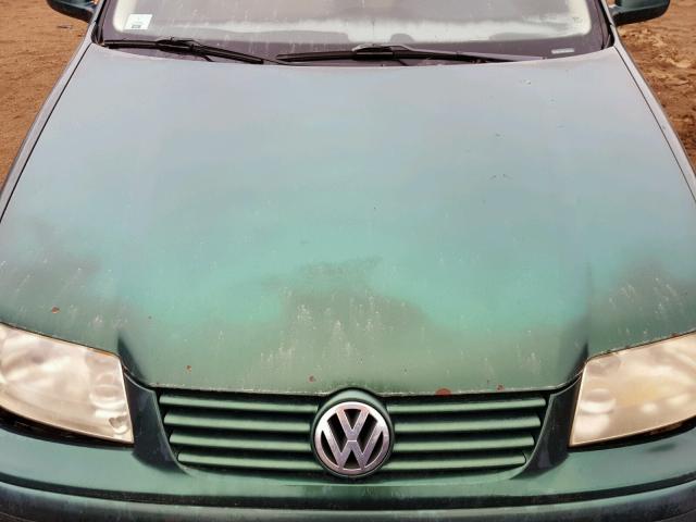 3VWSF29M1XM053416 - 1999 VOLKSWAGEN JETTA GLS GREEN photo 7