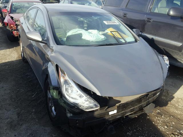 5NPDH4AE7EH526762 - 2014 HYUNDAI ELANTRA SE CHARCOAL photo 1