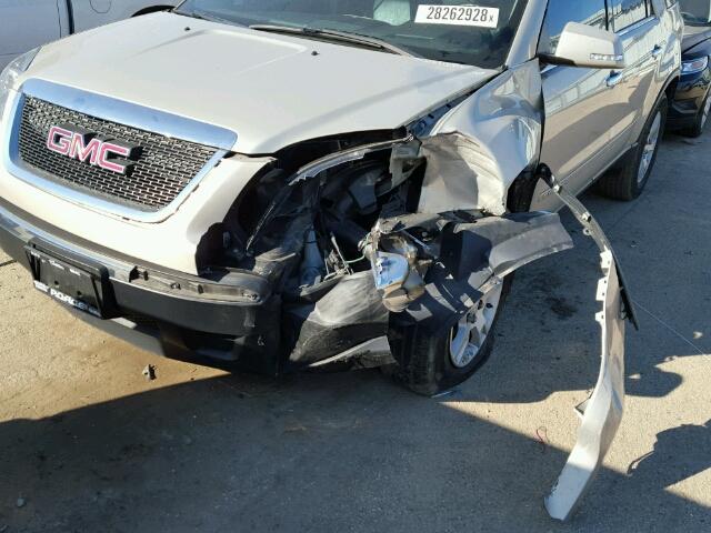 1GKER33768J291944 - 2008 GMC ACADIA SLT ბეჟი ფოტო 9
