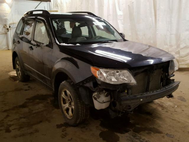 JF2SHABC5CH424179 - 2012 SUBARU FORESTER 2 BLACK photo 1