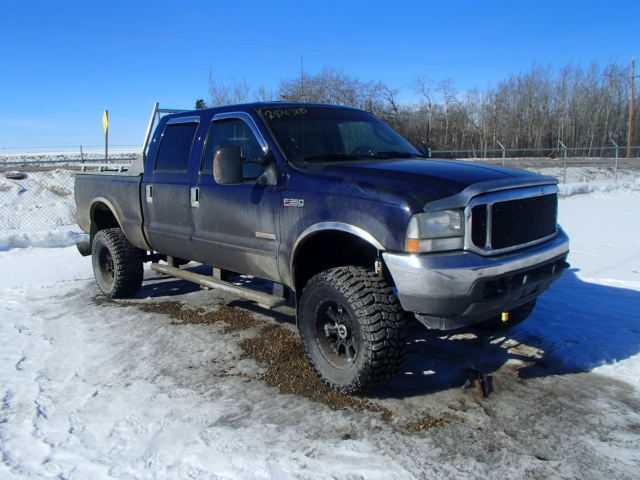 1FTSW31P24ED19221 - 2004 FORD F350 SRW S BLUE photo 1