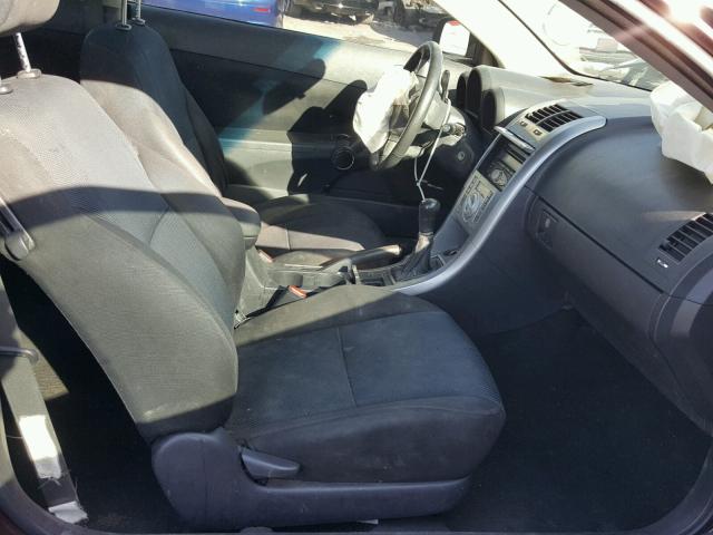 JTKDE177960079245 - 2006 TOYOTA SCION TC 栗色 照片 5