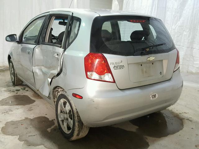 KL1TD66697B788119 - 2007 CHEVROLET AVEO BASE Boz foto 3