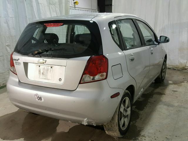 KL1TD66697B788119 - 2007 CHEVROLET AVEO BASE Boz foto 4