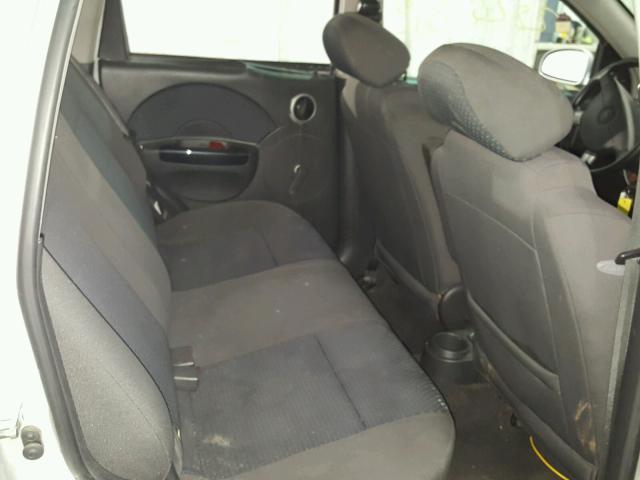 KL1TD66697B788119 - 2007 CHEVROLET AVEO BASE Boz foto 6