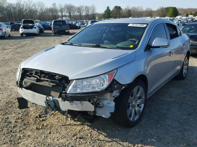 1G4GC5EG9AF166293 - 2010 BUICK LACROSSE C SILVER photo 2