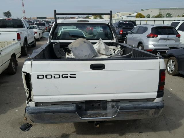 3B7KC26Z41M276004 - 2001 DODGE RAM 2500 WHITE photo 6