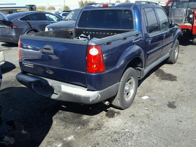 1FMZU67K14UB23709 - 2004 FORD EXPLORER S BLUE photo 4