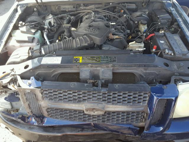 1FMZU67K14UB23709 - 2004 FORD EXPLORER S BLUE photo 7