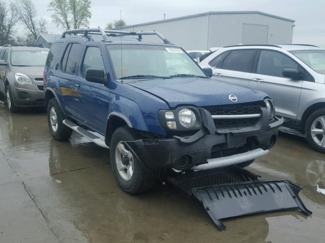 5N1ED28Y94C622449 - 2004 NISSAN XTERRA XE BLUE photo 1