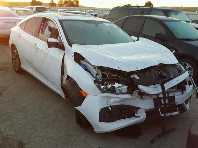 19XFC1F74GE201557 - 2016 HONDA CIVIC EXL WHITE photo 1