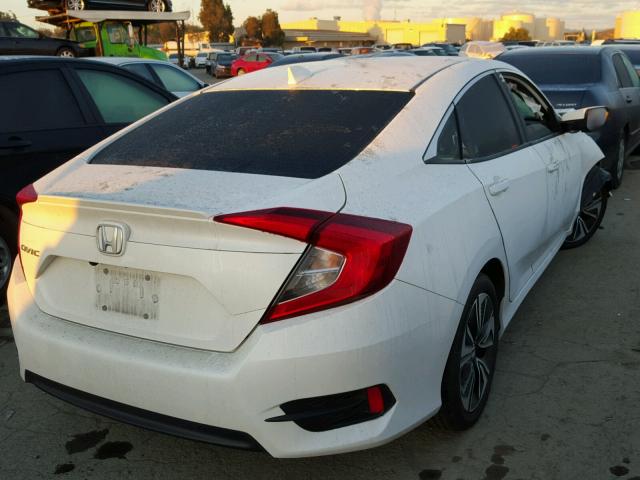 19XFC1F74GE201557 - 2016 HONDA CIVIC EXL WHITE photo 4