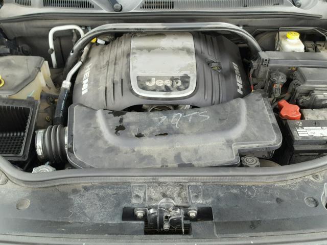 1J8HG58246C219139 - 2006 JEEP COMMANDER BLUE photo 7