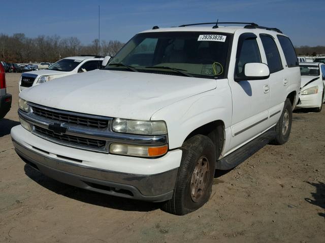 1GNEC13Z14R190378 - 2004 CHEVROLET TAHOE C150 WHITE photo 2