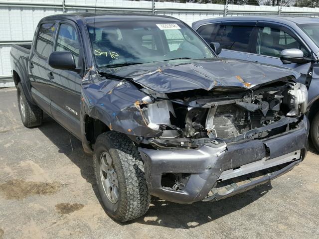 5TFLU4EN7FX144741 - 2015 TOYOTA TACOMA DOU GRAY photo 1