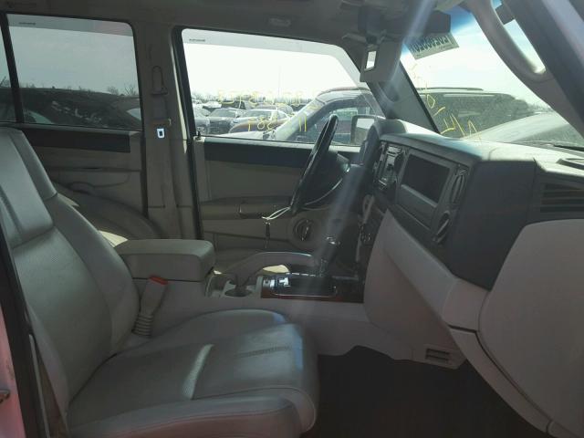 1J8HG58247C623396 - 2007 JEEP COMMANDER ვერცხლისფერი ფოტო 5