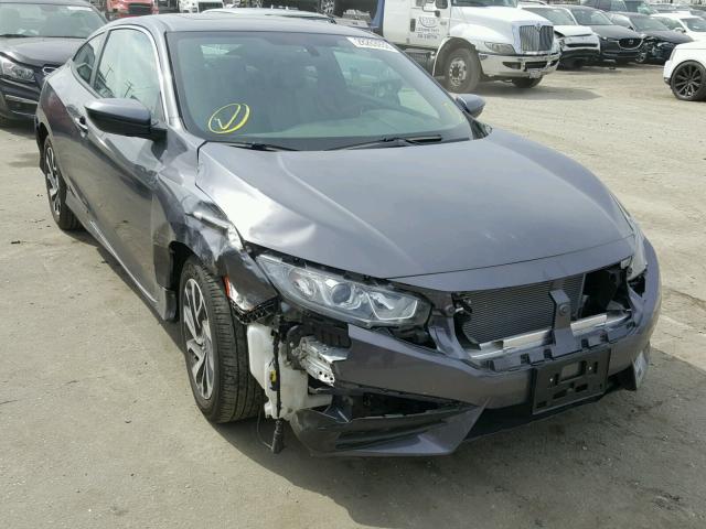 2HGFC4B06HH305596 - 2017 HONDA CIVIC LX GRAY photo 1