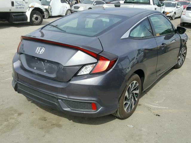 2HGFC4B06HH305596 - 2017 HONDA CIVIC LX GRAY photo 4