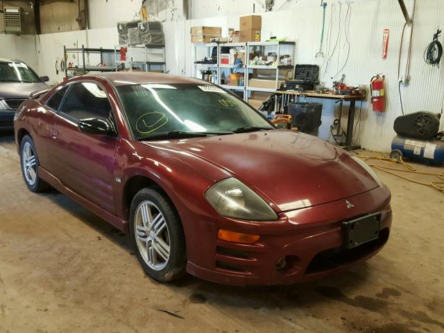 4A3AC84H73E054605 - 2003 MITSUBISHI ECLIPSE GT MAROON photo 1