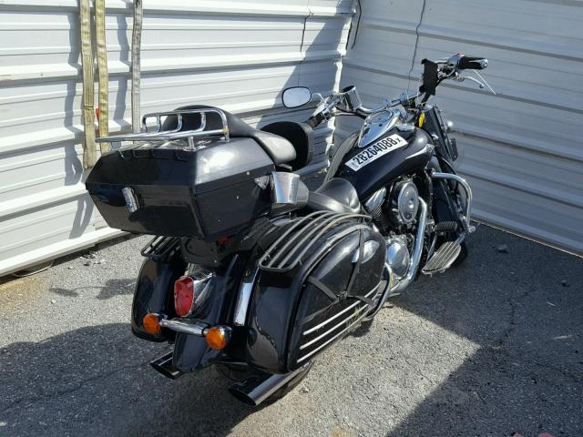 JKBVNKD1X7A014522 - 2007 KAWASAKI VN1600 D BLACK photo 4