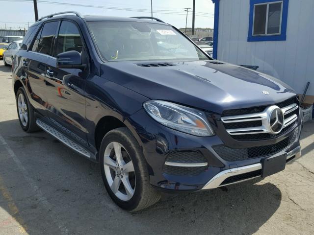 4JGDA5JB9GA668925 - 2016 MERCEDES-BENZ GLE 350 BLUE photo 1