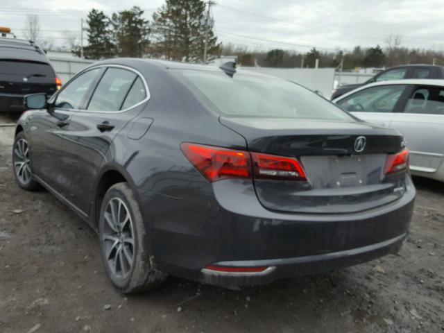 19UUB3F57FA004230 - 2015 ACURA TLX TECH GRAY photo 3