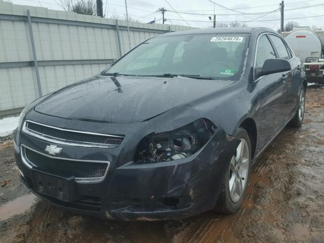 1G1ZC5EB4A4112602 - 2010 CHEVROLET MALIBU 1LT 黑色 照片 2