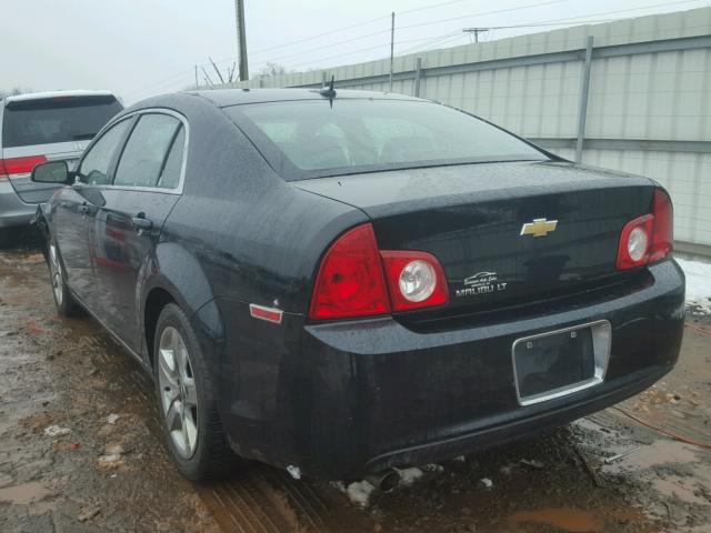 1G1ZC5EB4A4112602 - 2010 CHEVROLET MALIBU 1LT 黑色 照片 3
