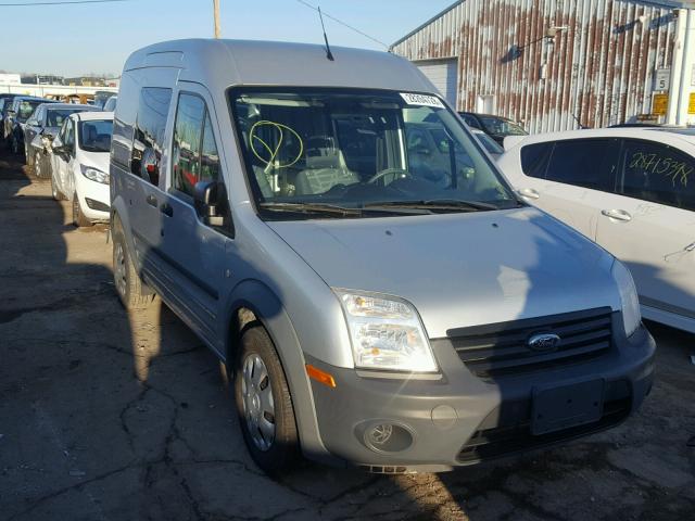 NM0LS6AN0DT166945 - 2013 FORD TRANSIT CO SILVER photo 1