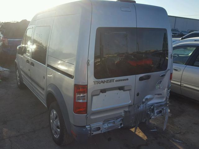 NM0LS6AN0DT166945 - 2013 FORD TRANSIT CO SILVER photo 3