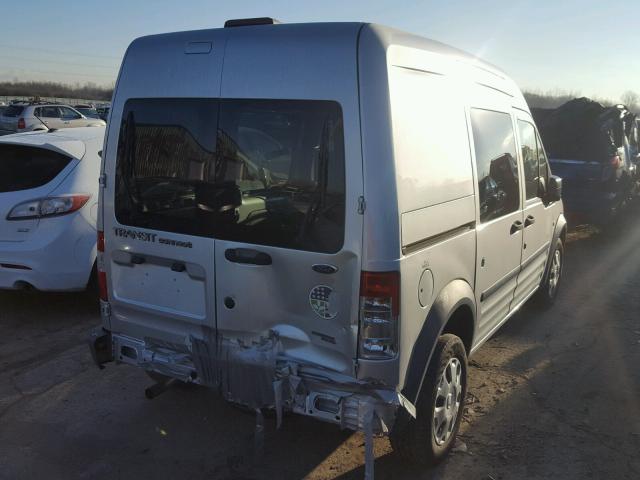 NM0LS6AN0DT166945 - 2013 FORD TRANSIT CO SILVER photo 4
