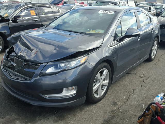 1G1RE6E47DU141209 - 2013 CHEVROLET VOLT CHARCOAL photo 2