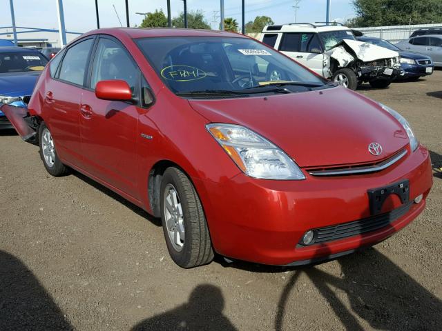 JTDKB20U067066629 - 2006 TOYOTA PRIUS RED photo 1