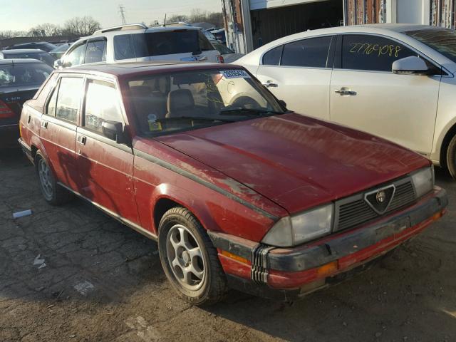 ZARDB1401J1251073 - 1988 ALFA ROMEO MILANO GOL RED photo 1