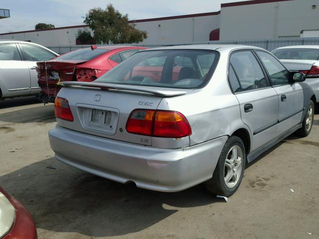 2HGEJ6677XH500545 - 1999 HONDA CIVIC LX GRAY photo 4