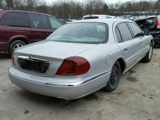 1LNHM97V71Y690003 - 2001 LINCOLN CONTINENTA SILVER photo 4