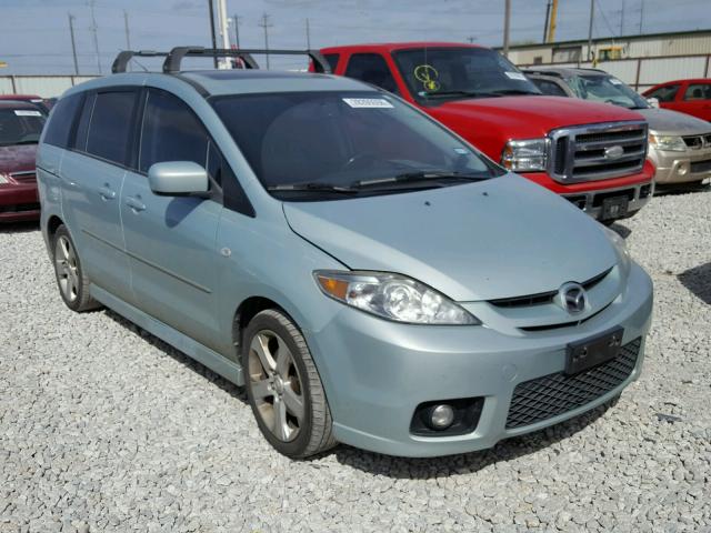 JM1CR293960127348 - 2006 MAZDA 5 GREEN photo 1