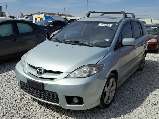 JM1CR293960127348 - 2006 MAZDA 5 GREEN photo 2