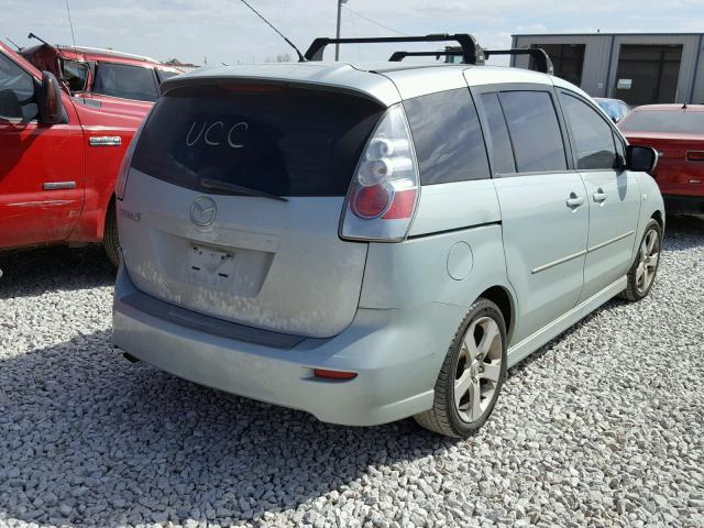 JM1CR293960127348 - 2006 MAZDA 5 GREEN photo 4